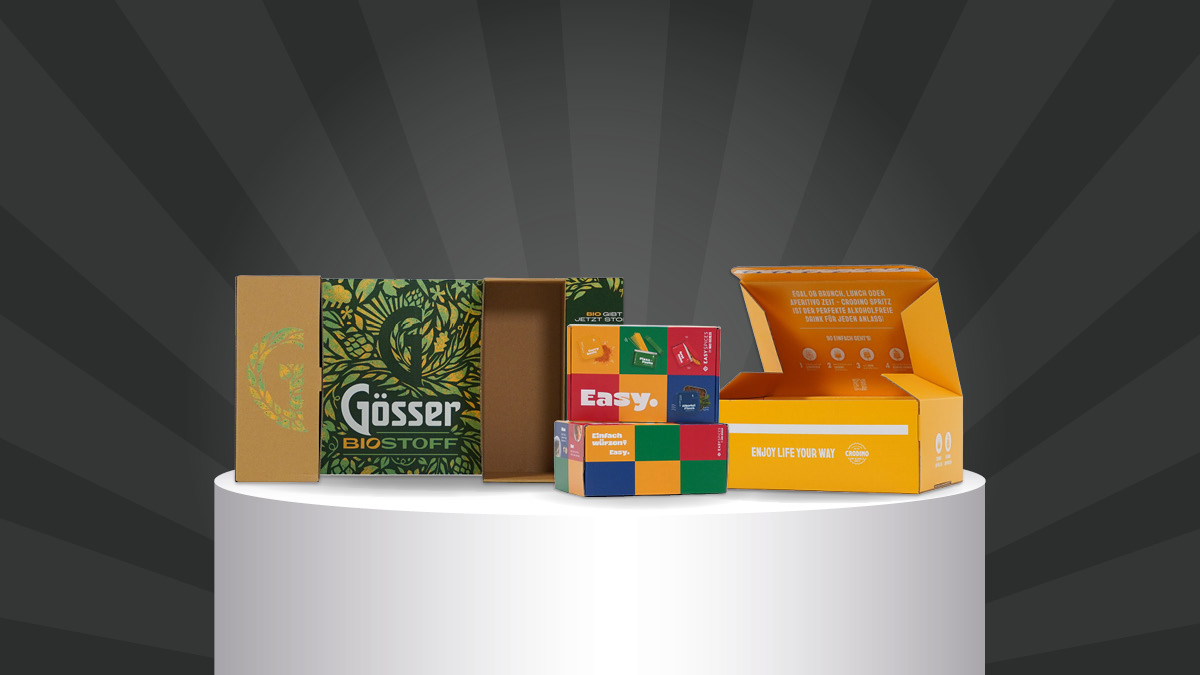 Verschiedene Limited Editions Verpackungen