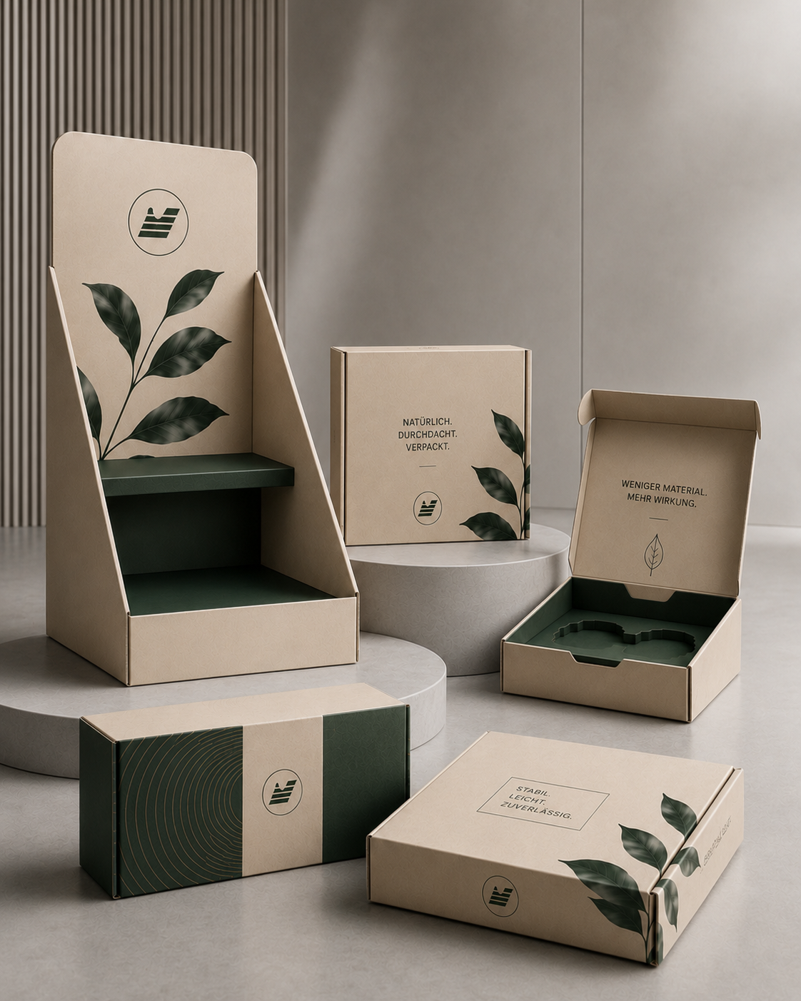 Wellpappe kreativ gedacht – Vom flachen Material zum 3D-Erlebnis